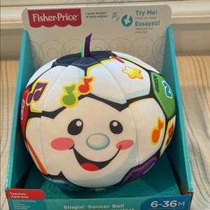 Fisher-Price Singin' Soccer Ball - Multicolor